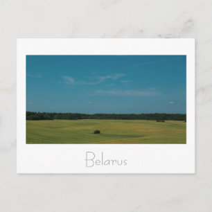 Belarus Беларусь Landscape Nature Postcard