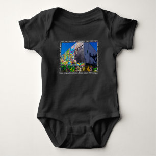Belarus Беларусь Minsk Минск Architecture Baby Bodysuit