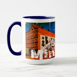 Belarus Беларусь Minsk Минск Architecture Graffiti Mug