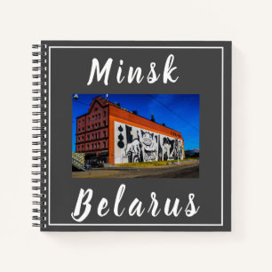 Belarus Беларусь Minsk Минск Architecture Graffiti Notebook