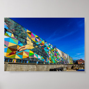 Belarus Беларусь Minsk Минск Architecture Poster