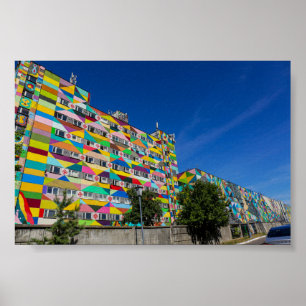 Belarus Беларусь Minsk Минск Architecture Poster