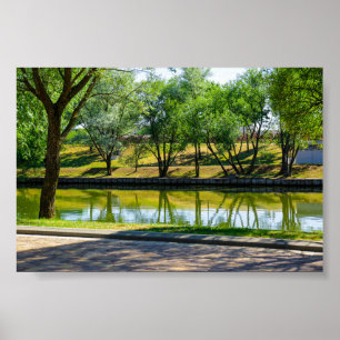 Belarus Беларусь Minsk Минск Nature Park Poster