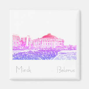 Belarus Беларусь Minsk Мінск Минск Magnet