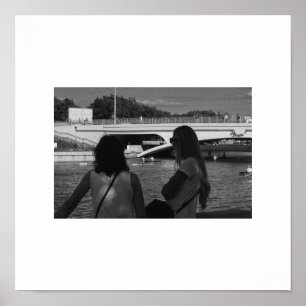 Belarus Беларусь Minsk Мінск Cityscape Life Poster