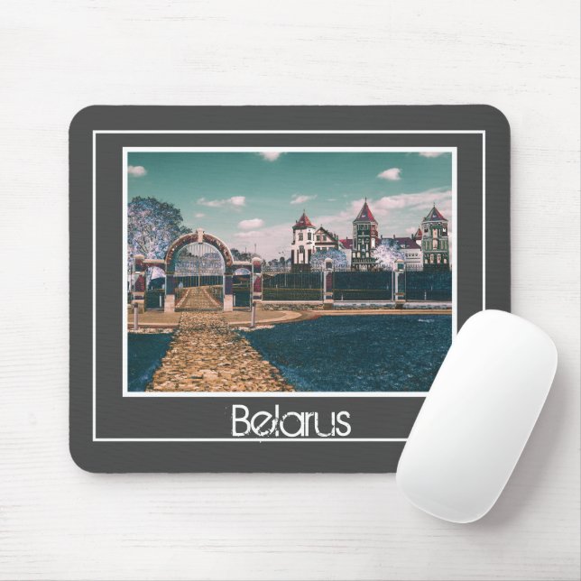 Belarus Беларусь Mir Castle Architecture Mousepad (With Mouse)