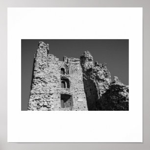 Belarus Беларусь Navahrudak Architecture Poster