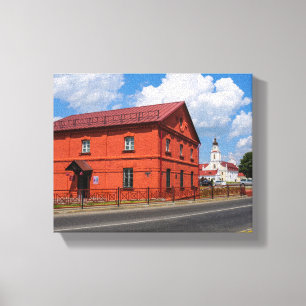 Belarus Беларусь Orsha Орша Architecture City Canvas Print