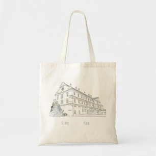 Belarus Беларусь Pinsk Пінск Пинск Sketch Tote Bag