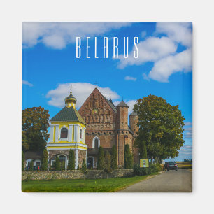 Belarus Беларусь Synkavichy Church Archite Magnet