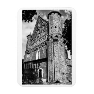 Belarus Беларусь Synkavichy Church Architecture Magnet