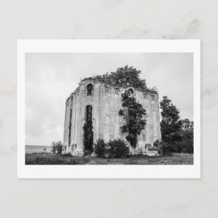 Belarus Беларусь Yablonovsky Tomb Chapel Ruins Postcard
