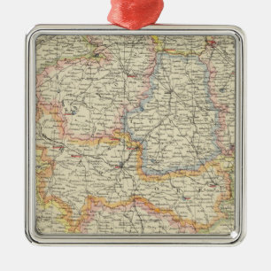 Belarus and Ukraine Metal Ornament