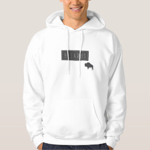 Belarus Belarusian Bison Зубр Беларусь Minimalism Hoodie