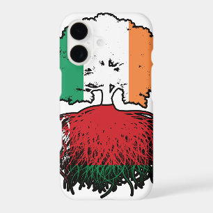 Belarus Belarusian Irish Ireland Tree Roots Flag