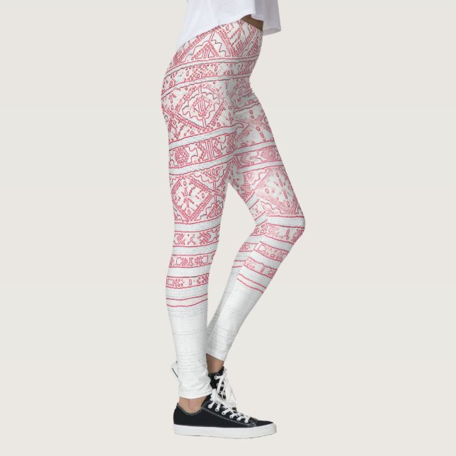 Belarus Belarusian National Folk Pattern Leggings (Right)
