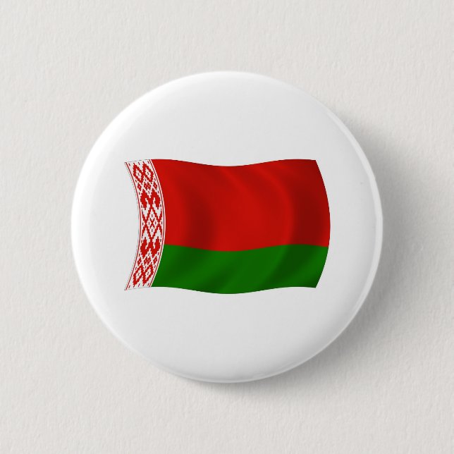 Belarus Flag Button (Front)