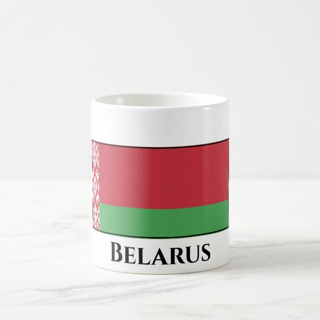 Belarus Flag Coffee Mug (Center)