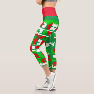 Belarus Flag Colours Stylized Leggings