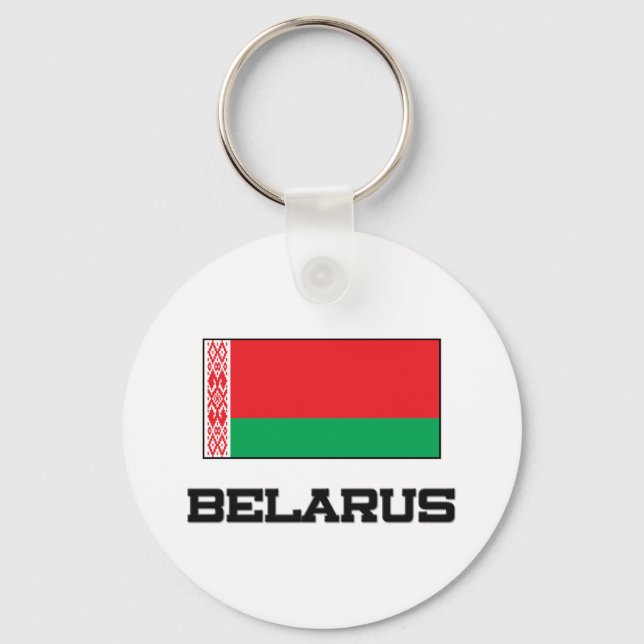 Belarus Flag Keychain (Front)