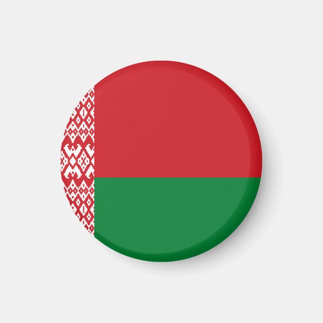 Belarus flag magnet (Front)