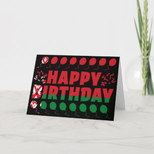 Belarus Flag Patriotic Birthday Card