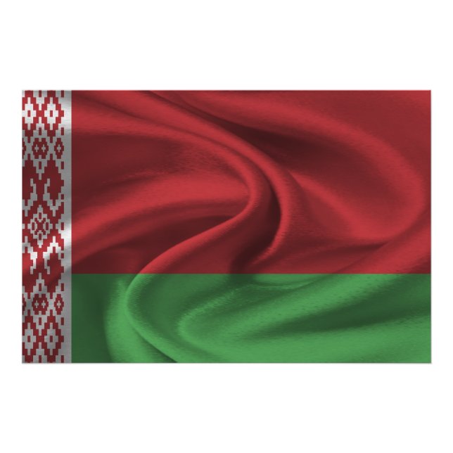 Belarus Flag Photo Print (Front)