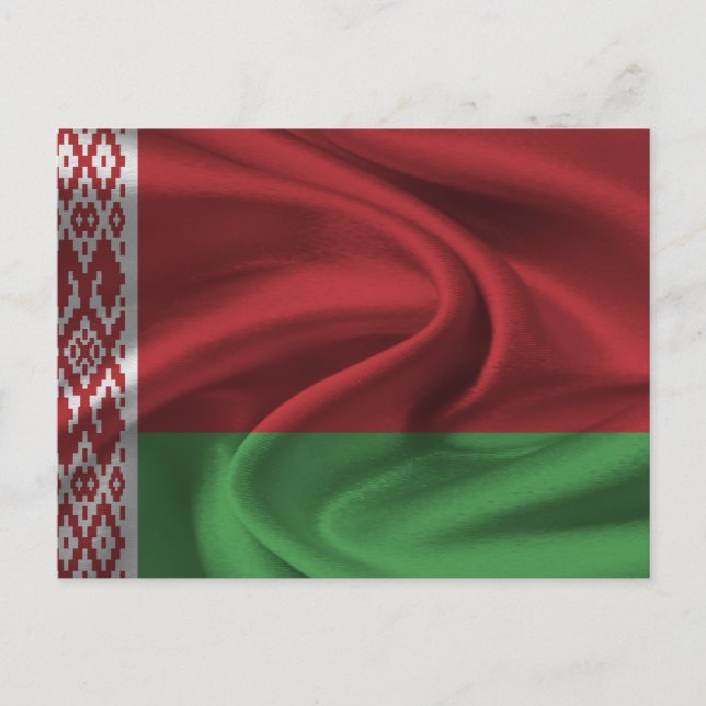 Belarus Flag Postcard (Front)