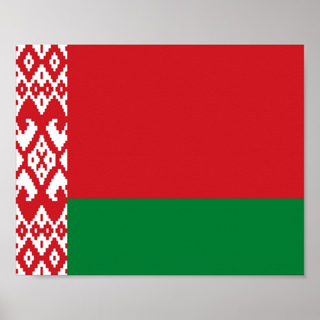 Belarus Flag Poster (Front)