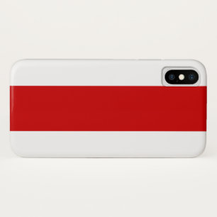 Belarus Flag (Red and White) Case-Mate iPhone Case