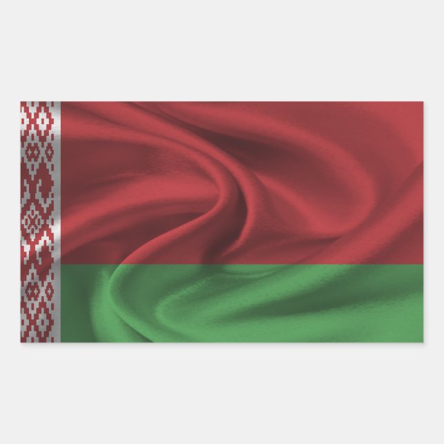 Belarus Flag Sticker (Front)