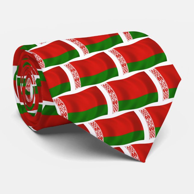 Belarus Flag Tie (Rolled)