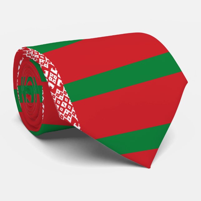 Belarus Flag Tie (Rolled)