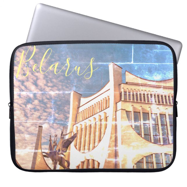 Belarus Grodno Architecture Computer Laptop Sleeve (Front)