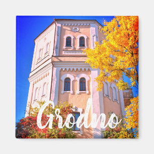 Belarus Grodno Architecture Landscape Magnet