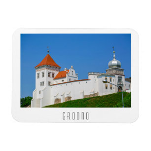 Belarus Grodno Cityscape City Architecture Castle Magnet