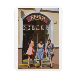 Belarus Grodno Cityscape City Architecture People Magnet