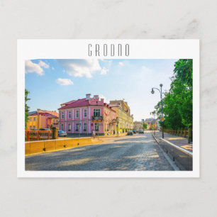 Belarus Grodno Cityscape City Architecture Postcard