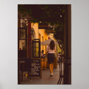 Belarus Grodno Cityscape City Architecture Poster