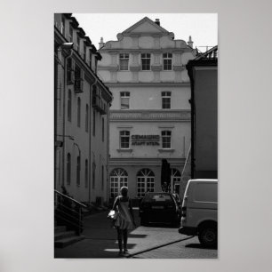 Belarus Grodno Cityscape City Architecture Poster