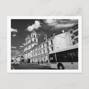 Belarus Grodno Cityscape City View Architecture Postcard