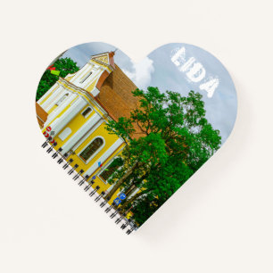 Belarus Lida Cityscape City Street Architecture Notebook