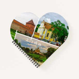 Belarus Lida Cityscape City Street Architecture Notebook