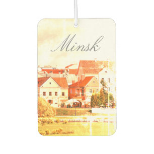 Belarus Minsk Architecture Car Air Freshener