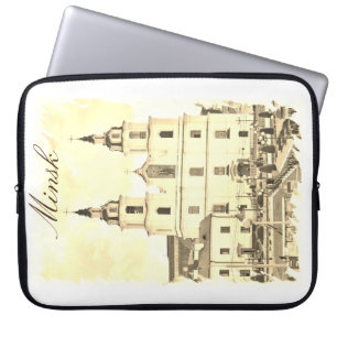 Belarus Minsk Architecture Laptop Sleeve Cover