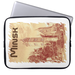 Belarus Minsk Architecture Laptop Sleeve Cover