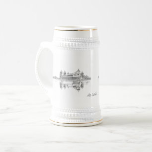 Belarus Mir Castle Architecture Мирский Беларусь Beer Stein