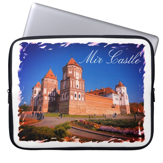 Belarus Mir Castle Architecture Laptop Sleeve (Front)