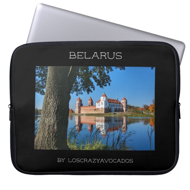 Belarus Mir Castle Architecture Laptop Sleeve (Front)