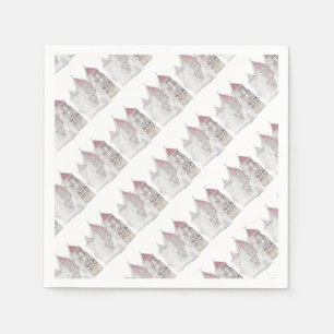 Belarus Mir Castle Architecture Napkin
